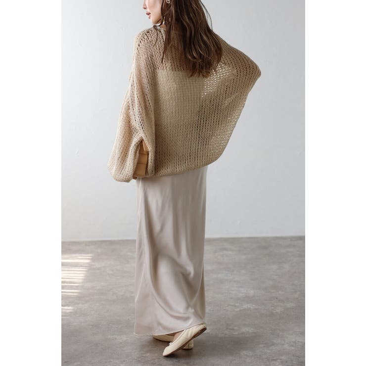 モヘアタッチローゲージシアーニット 88-004311 | BONJOUR SAGAN | 詳細画像6 