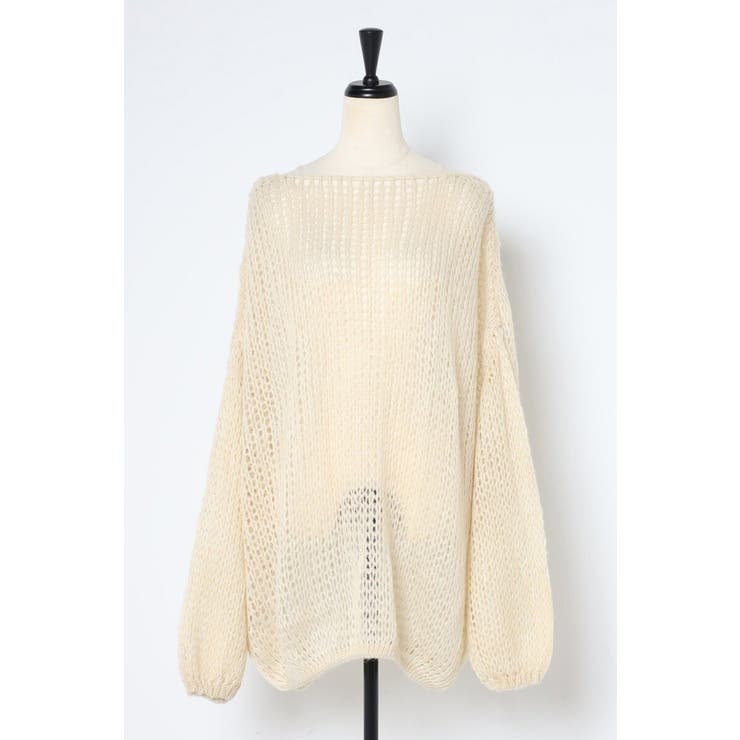 モヘアタッチローゲージシアーニット 88-004311 | BONJOUR SAGAN | 詳細画像31 