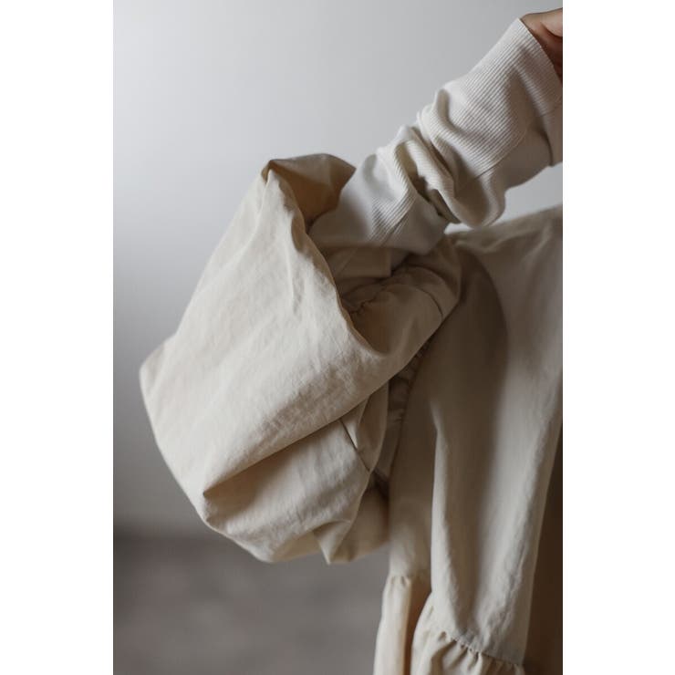 ぺプラムジップナイロンブラウス 88-004315 | BONJOUR SAGAN | 詳細画像12 