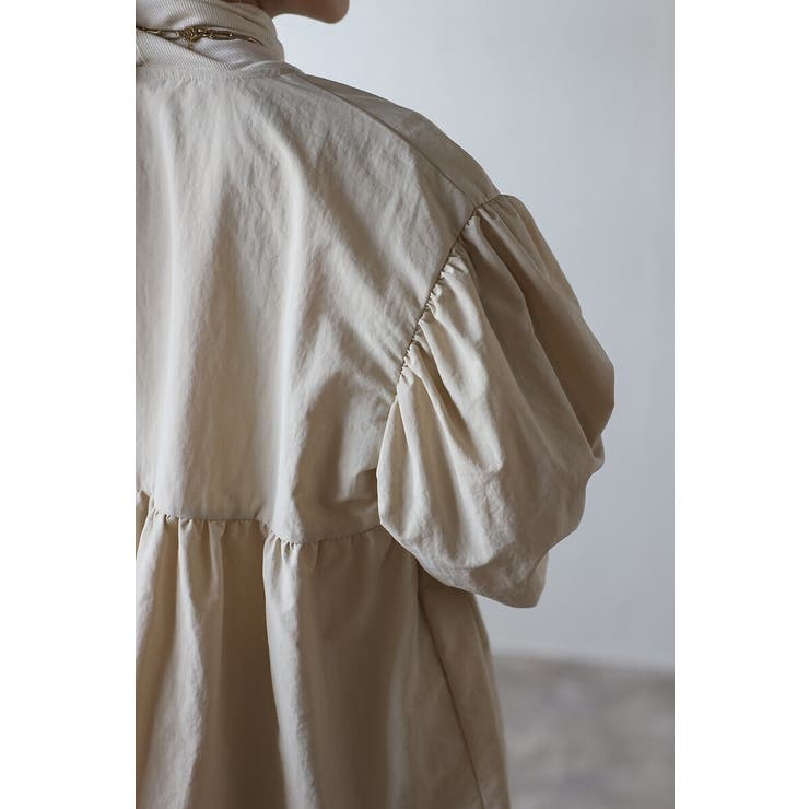 ぺプラムジップナイロンブラウス 88-004315 | BONJOUR SAGAN | 詳細画像13 