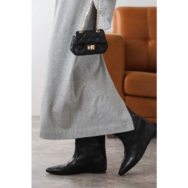 インヒールミドルブーツ 88-004318 | BONJOUR SAGAN | 詳細画像6 