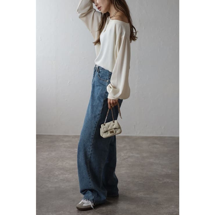 サテンロングスリーブTシャツ 88-004345 | BONJOUR SAGAN | 詳細画像9 