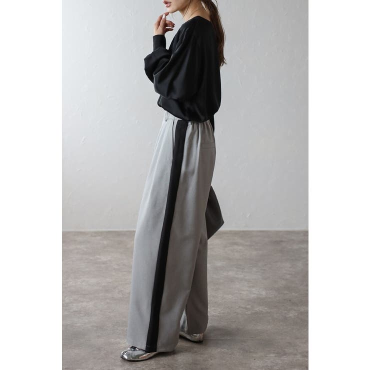 サテンロングスリーブTシャツ 88-004345 | BONJOUR SAGAN | 詳細画像18 