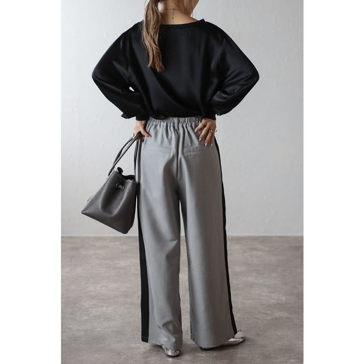 サテンロングスリーブTシャツ 88-004345 | BONJOUR SAGAN | 詳細画像20 