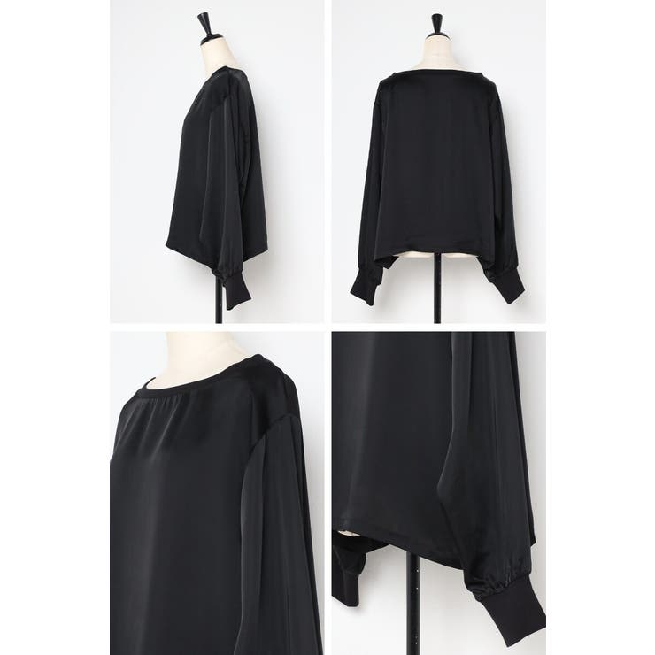 サテンロングスリーブTシャツ 88-004345 | BONJOUR SAGAN | 詳細画像27 