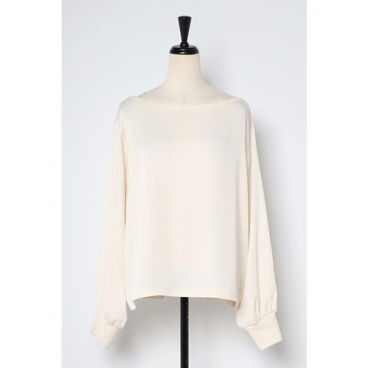 サテンロングスリーブTシャツ 88-004345 | BONJOUR SAGAN | 詳細画像28 