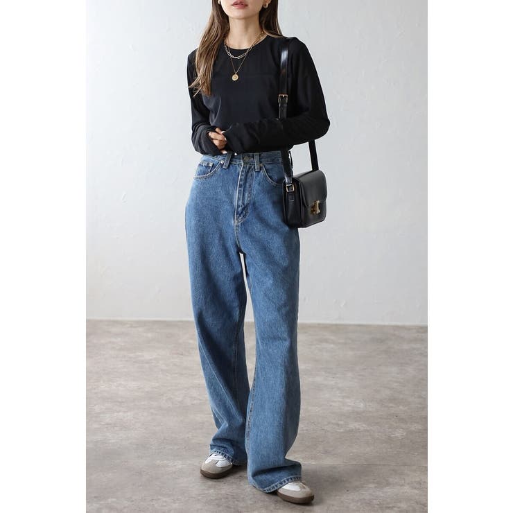 チュール切り替えロングスリーブTシャツ 88-004346 | BONJOUR SAGAN | 詳細画像3 