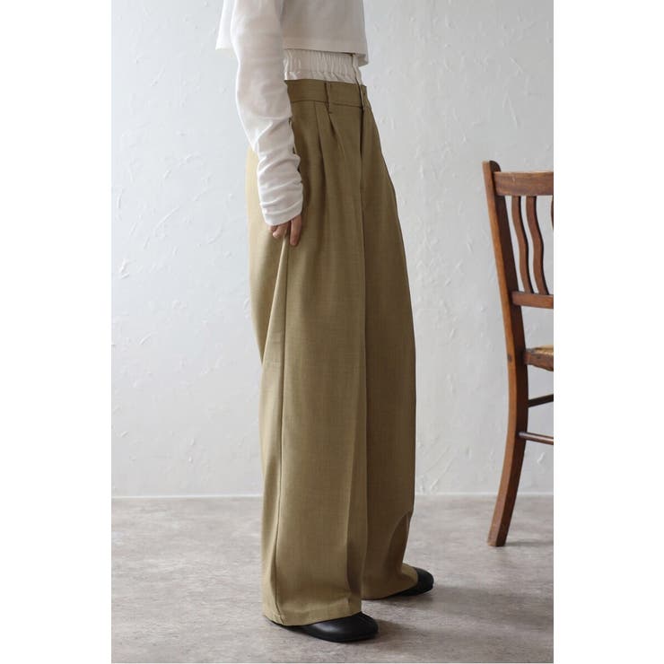 two tuck double | BONJOUR SAGAN | 詳細画像8 