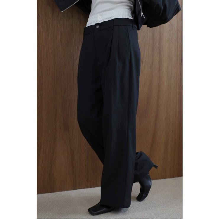 two tuck double | BONJOUR SAGAN | 詳細画像18 