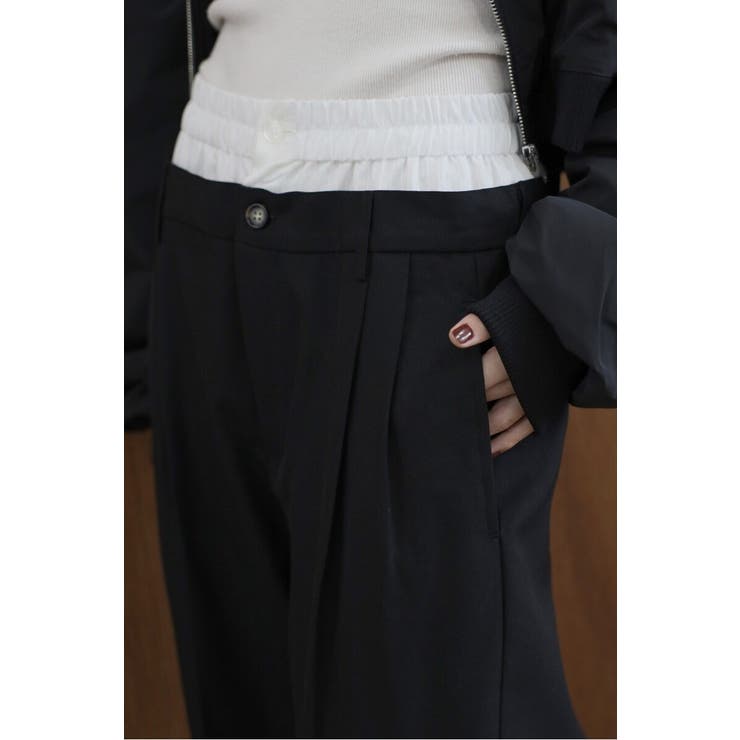 two tuck double | BONJOUR SAGAN | 詳細画像19 