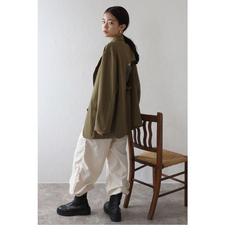 back open tailored | BONJOUR SAGAN | 詳細画像4 