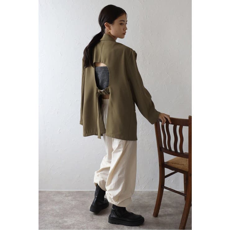 back open tailored | BONJOUR SAGAN | 詳細画像5 