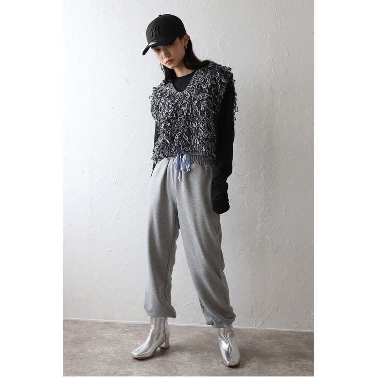 loop knitting vest | BONJOUR SAGAN | 詳細画像14 