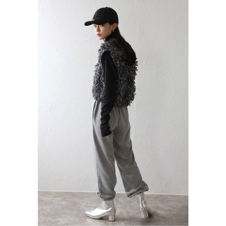 loop knitting vest | BONJOUR SAGAN | 詳細画像17 