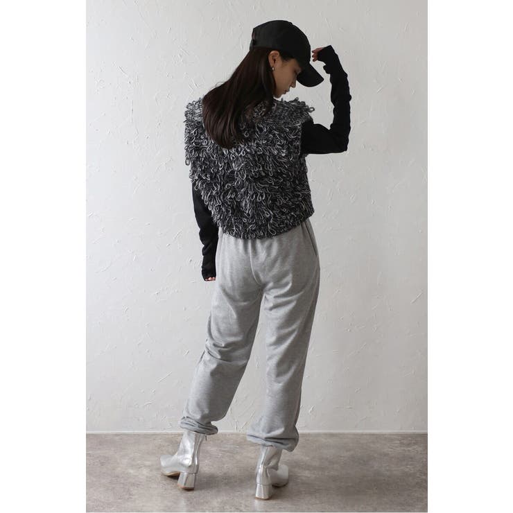 loop knitting vest | BONJOUR SAGAN | 詳細画像19 