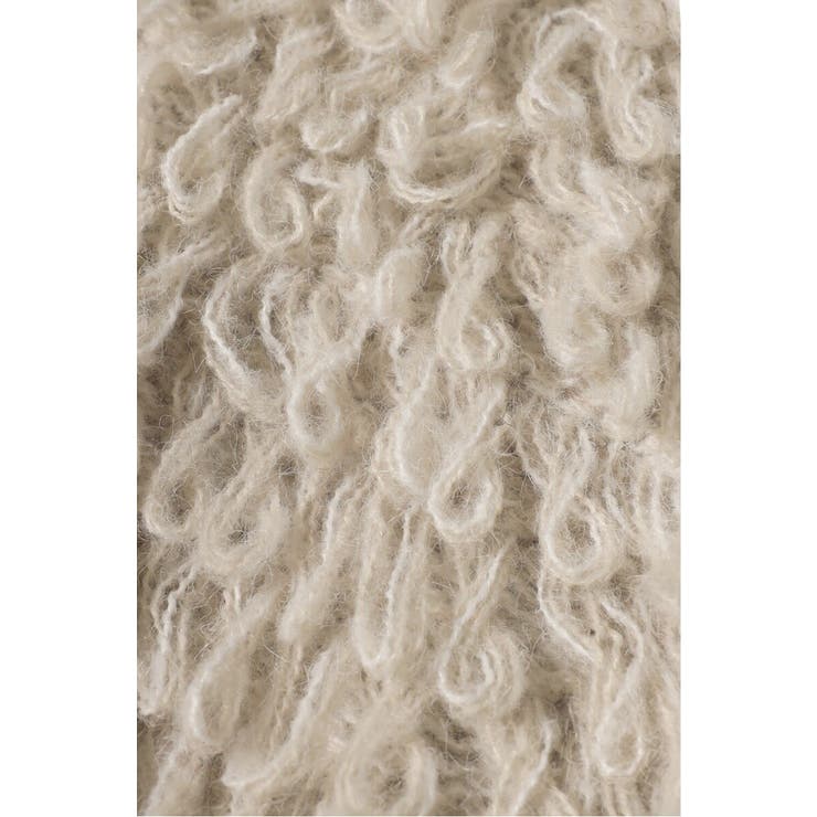 loop knitting vest | BONJOUR SAGAN | 詳細画像20 