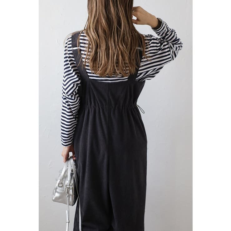 フロントジップコーデュロイオールインワン 88-004353 | BONJOUR SAGAN | 詳細画像15 