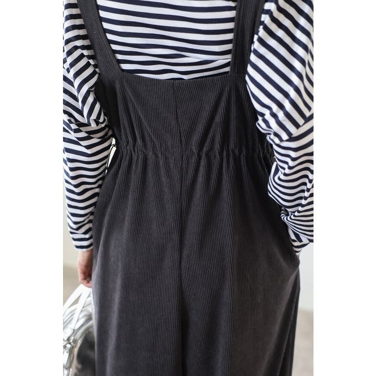 フロントジップコーデュロイオールインワン 88-004353 | BONJOUR SAGAN | 詳細画像20 