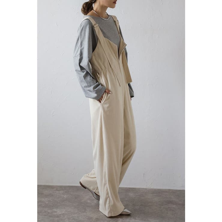 フロントジップコーデュロイオールインワン 88-004353 | BONJOUR SAGAN | 詳細画像28 