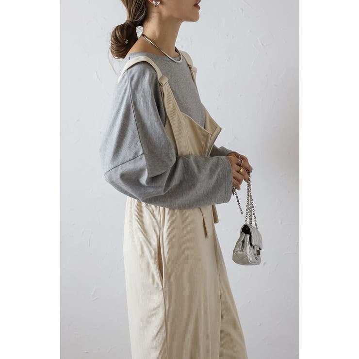 フロントジップコーデュロイオールインワン 88-004353 | BONJOUR SAGAN | 詳細画像29 