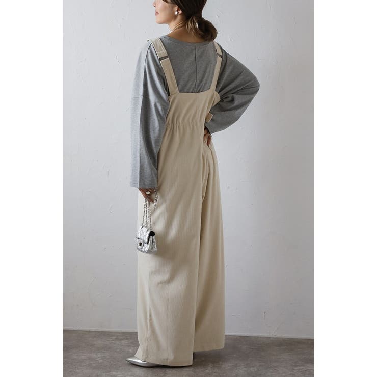 フロントジップコーデュロイオールインワン 88-004353 | BONJOUR SAGAN | 詳細画像30 