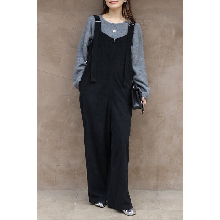 フロントジップコーデュロイオールインワン 88-004353 | BONJOUR SAGAN | 詳細画像32 