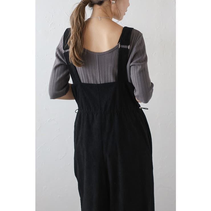 フロントジップコーデュロイオールインワン 88-004353 | BONJOUR SAGAN | 詳細画像42 