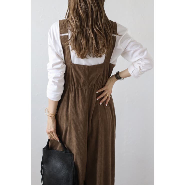 フロントジップコーデュロイオールインワン 88-004353 | BONJOUR SAGAN | 詳細画像48 