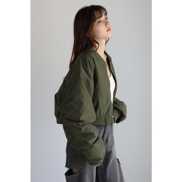 cropped MA-1 / クロップド丈MA-1 88-004362 | BONJOUR SAGAN | 詳細画像3 