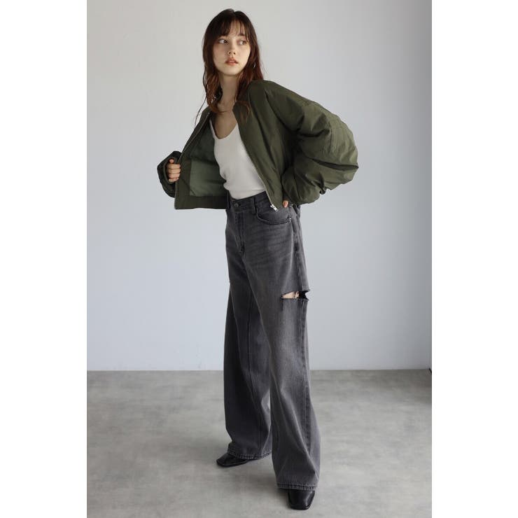 cropped MA-1 / クロップド丈MA-1 88-004362 | BONJOUR SAGAN | 詳細画像4 