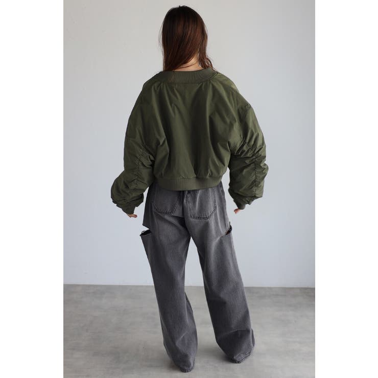 cropped MA-1 / クロップド丈MA-1 88-004362 | BONJOUR SAGAN | 詳細画像5 