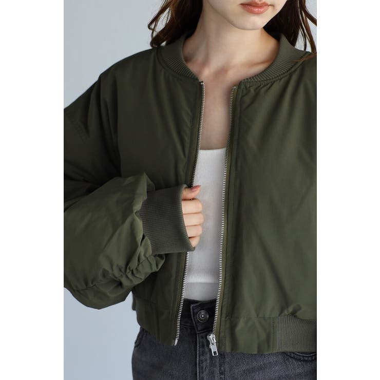 cropped MA-1 / クロップド丈MA-1 88-004362 | BONJOUR SAGAN | 詳細画像7 