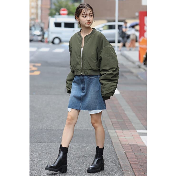 cropped MA-1 / クロップド丈MA-1 88-004362 | BONJOUR SAGAN | 詳細画像10 