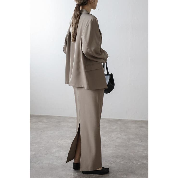 バックスリットIラインスカート 88-004364 | BONJOUR SAGAN | 詳細画像12 