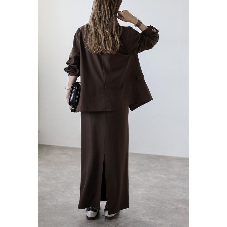 バックスリットIラインスカート 88-004364 | BONJOUR SAGAN | 詳細画像20 