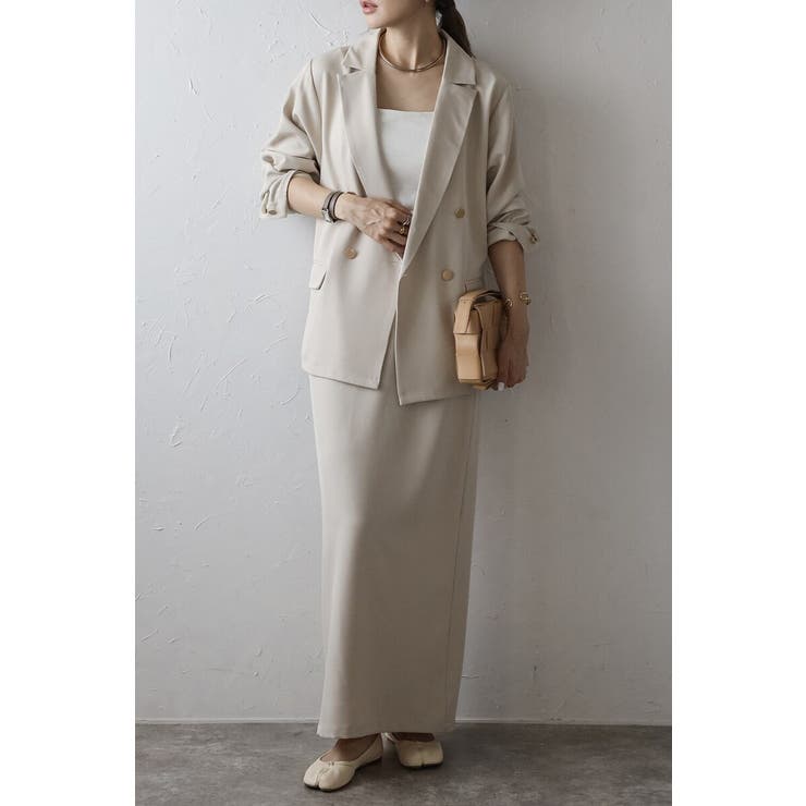 バックスリットIラインスカート 88-004364 | BONJOUR SAGAN | 詳細画像22 