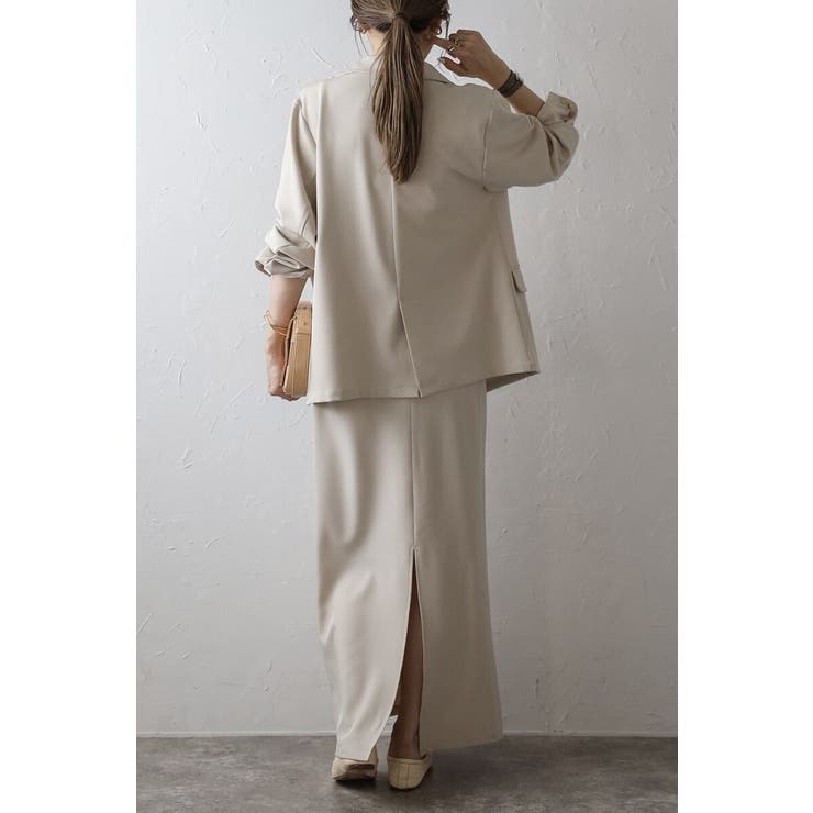 バックスリットIラインスカート 88-004364 | BONJOUR SAGAN | 詳細画像26 