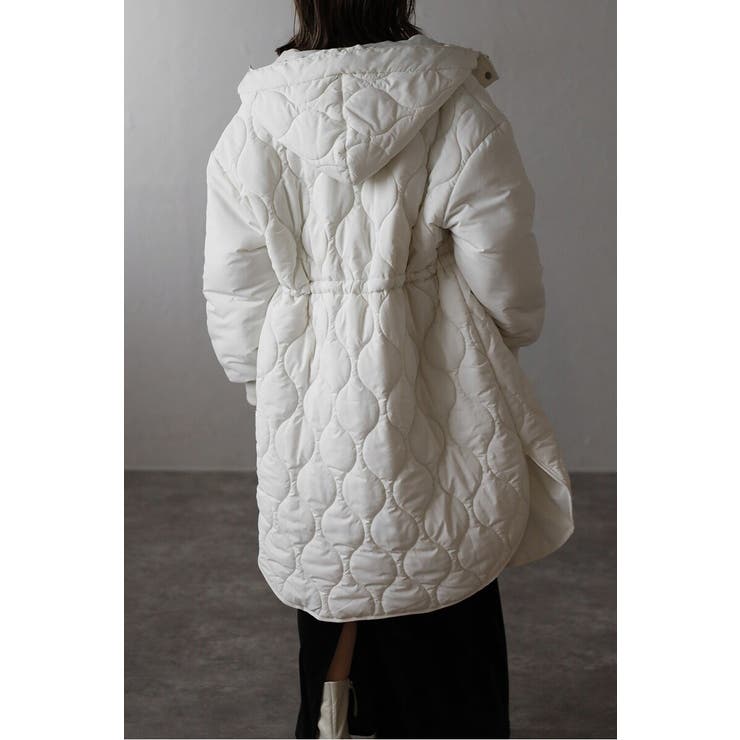 袖切り替えドロストキルティングコート 88-004370 | BONJOUR SAGAN | 詳細画像6 