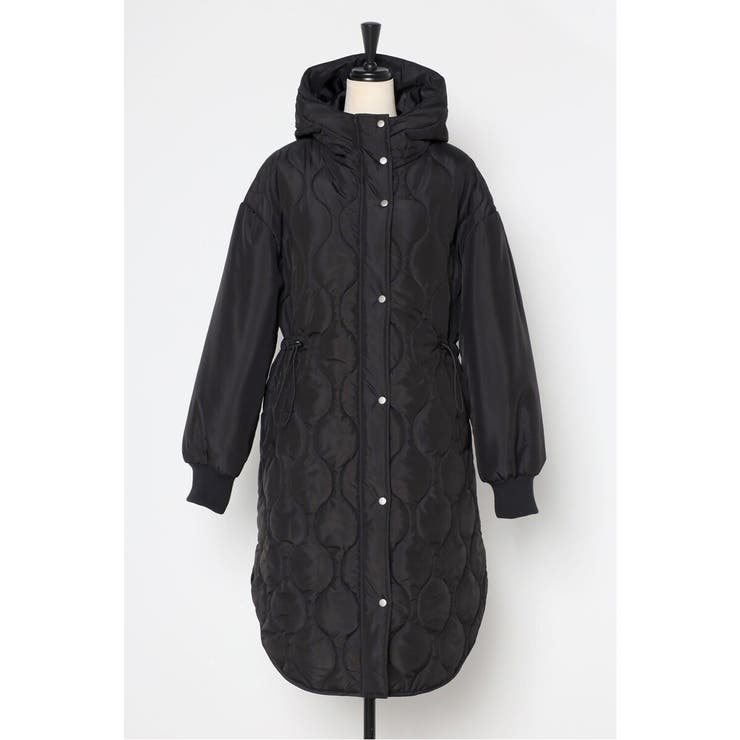 袖切り替えドロストキルティングコート 88-004370 | BONJOUR SAGAN | 詳細画像40 