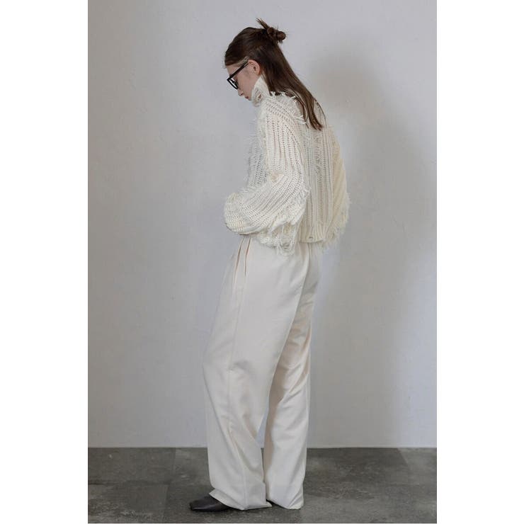 damage fringe knit | BONJOUR SAGAN | 詳細画像6 