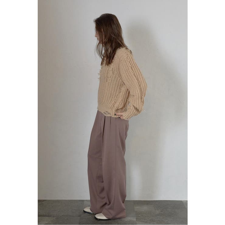 damage fringe knit | BONJOUR SAGAN | 詳細画像13 
