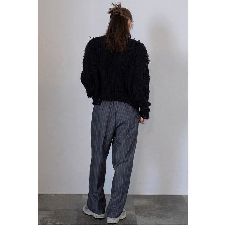 damage fringe knit | BONJOUR SAGAN | 詳細画像27 
