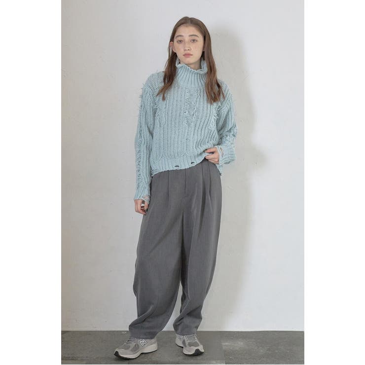 damage fringe knit | BONJOUR SAGAN | 詳細画像33 