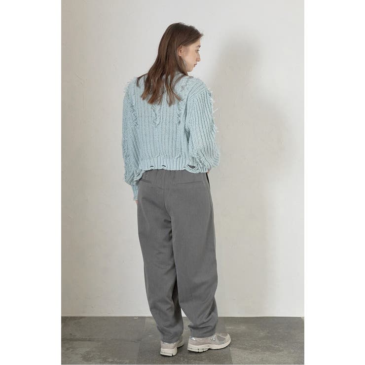 damage fringe knit | BONJOUR SAGAN | 詳細画像37 