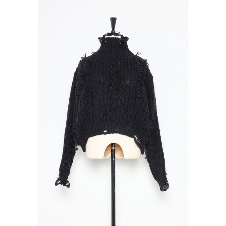 damage fringe knit | BONJOUR SAGAN | 詳細画像44 