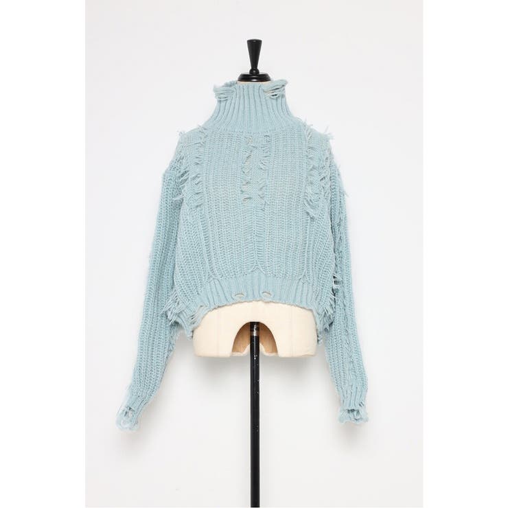 damage fringe knit | BONJOUR SAGAN | 詳細画像45 