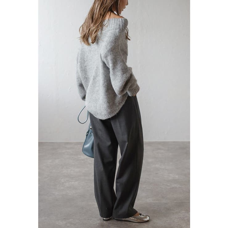 アルパカタッチオフショルニット 88-004381 | BONJOUR SAGAN | 詳細画像5 