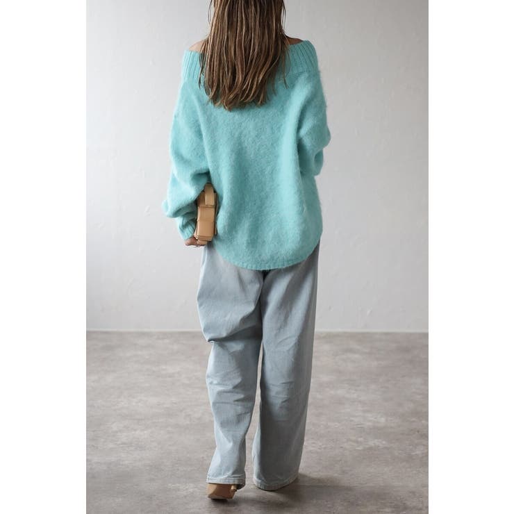 アルパカタッチオフショルニット 88-004381 | BONJOUR SAGAN | 詳細画像10 