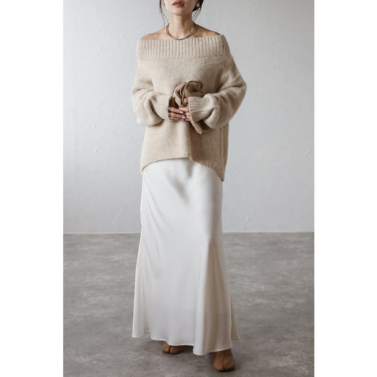 アルパカタッチオフショルニット 88-004381 | BONJOUR SAGAN | 詳細画像12 