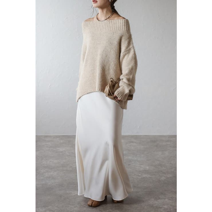 アルパカタッチオフショルニット 88-004381 | BONJOUR SAGAN | 詳細画像14 